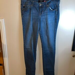Size 16 regular length skinny blue jeans
